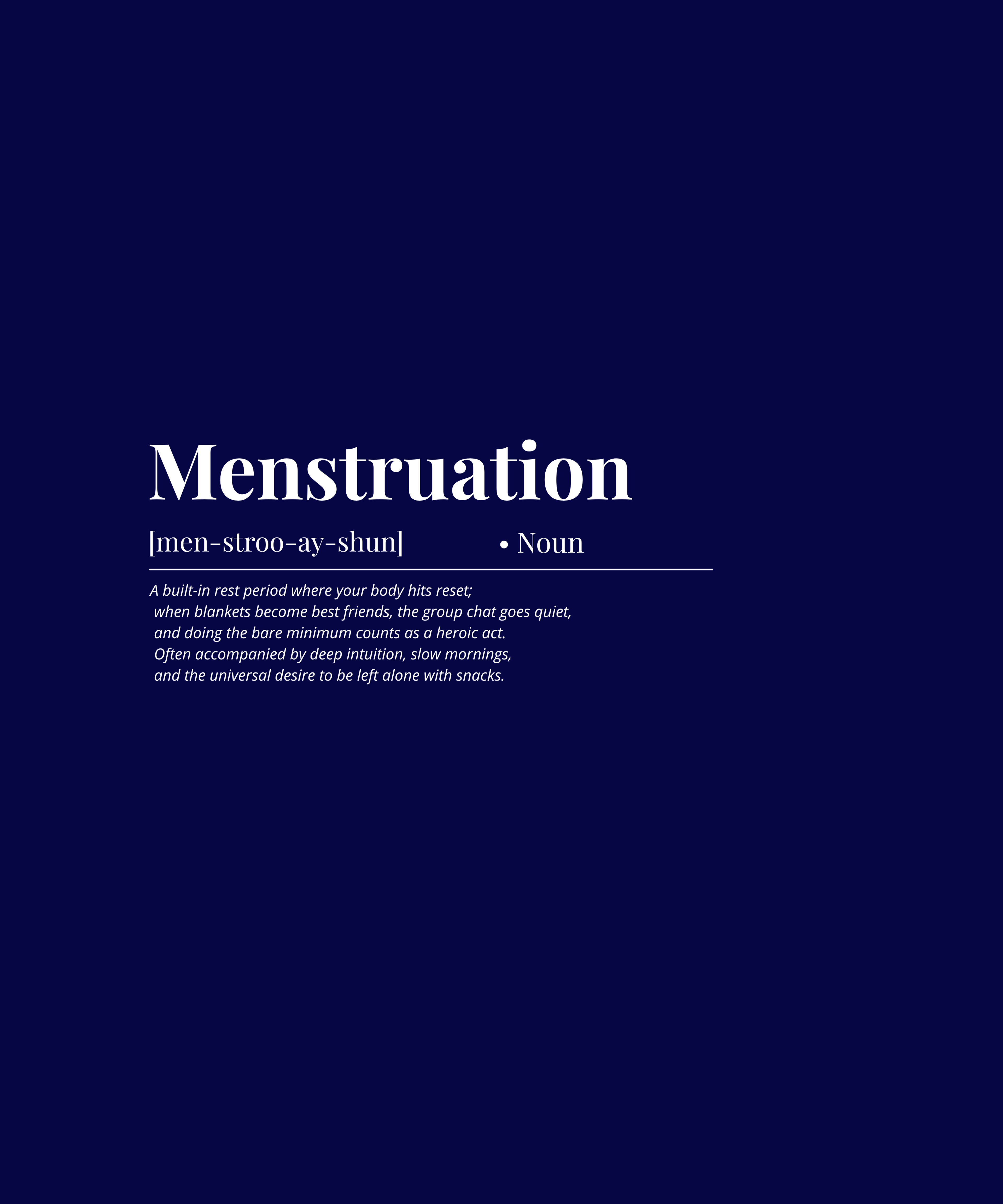 Menstruatie
