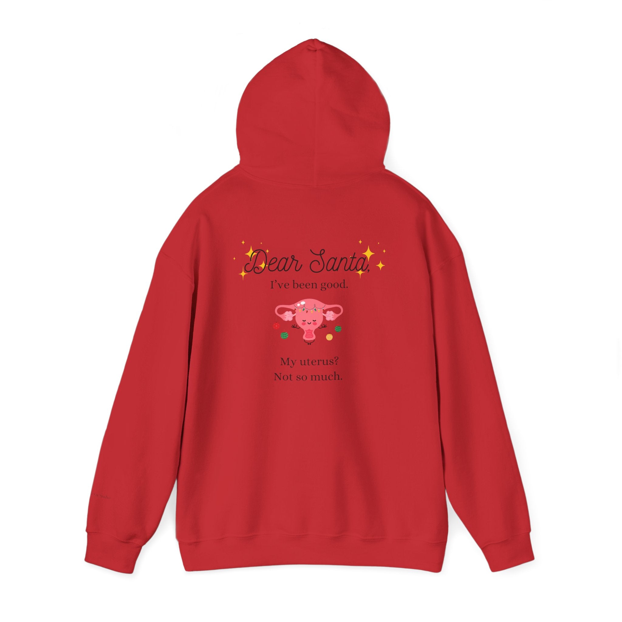 'Dear Santa I’ve Been Good. My Uterus? Not So Much.' Holiday Hoodie