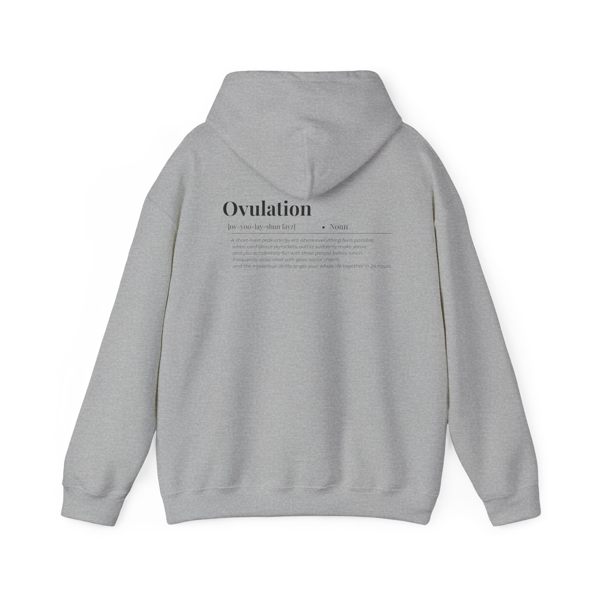 Ovulation Definition Hoodie (Z)