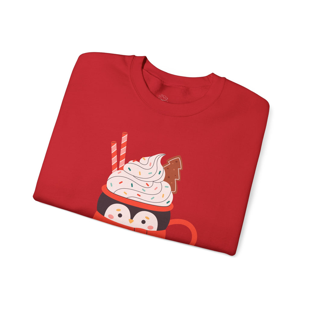 Merry Christmas Penguin Holiday Sweater (W)