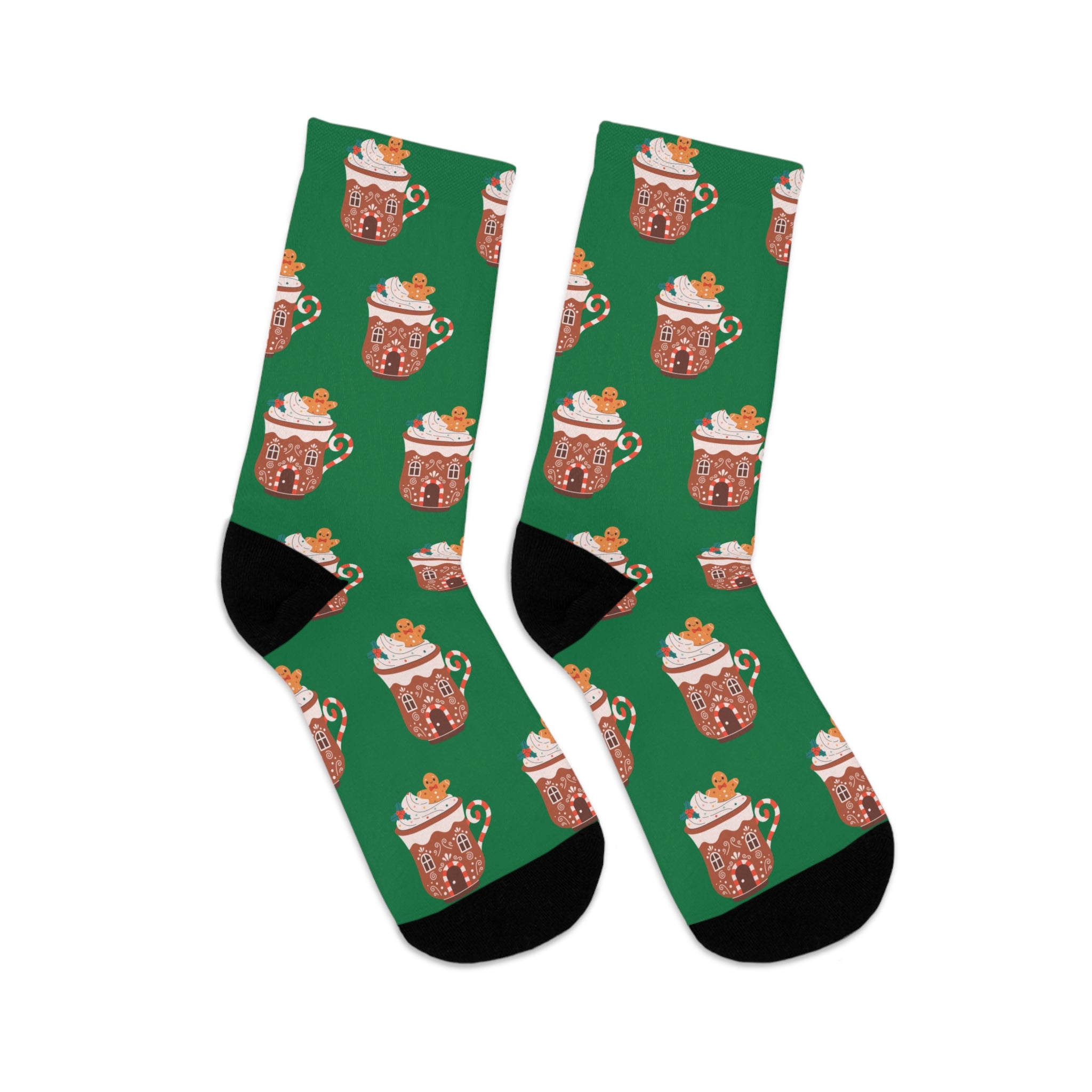 Mug Christmas Socks (Recycled) Green