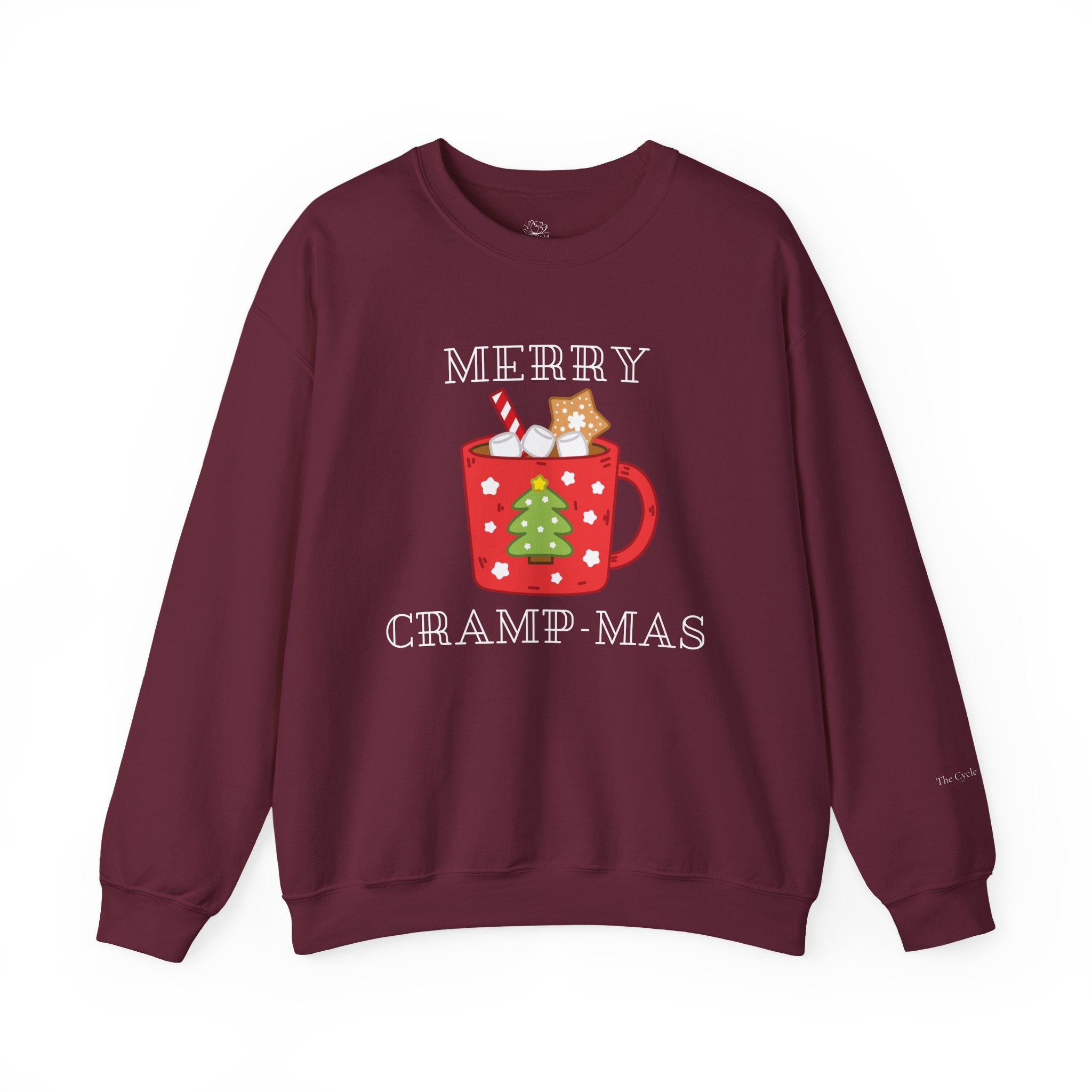 Merry Cramp-mas Holiday Sweater Mug (W)