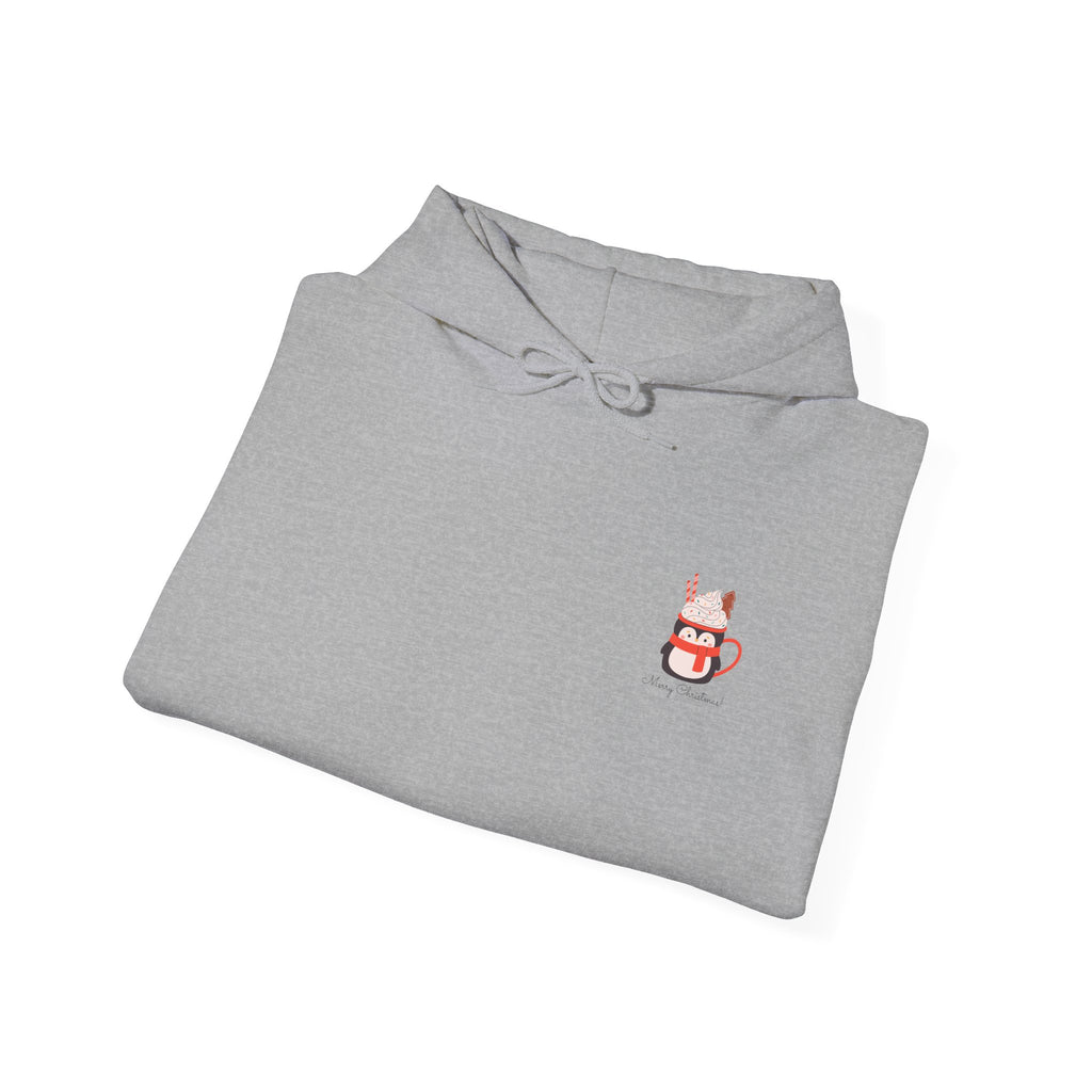 Merry Christmas Penguin Holiday Hoodie