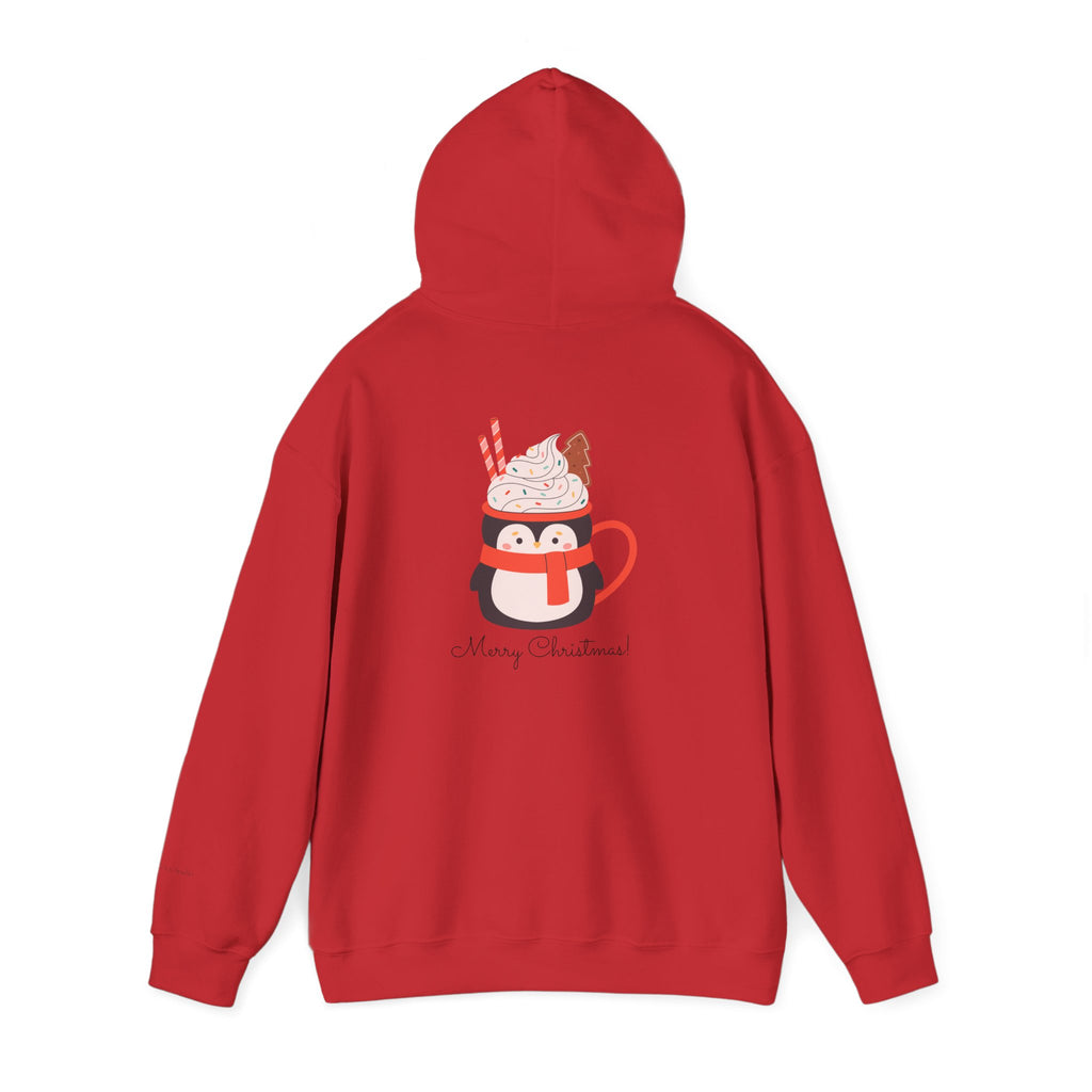 Merry Christmas Penguin Holiday Hoodie
