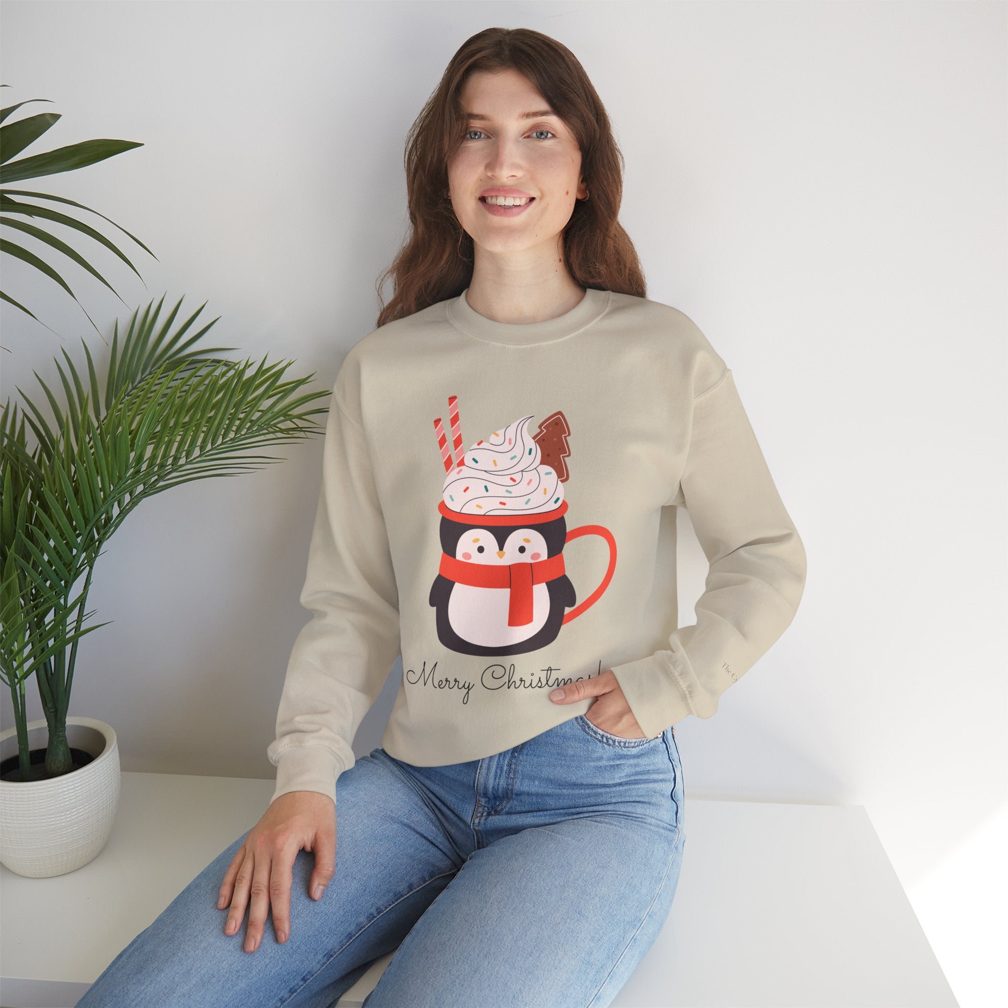 Merry Christmas Penguin Holiday Sweater