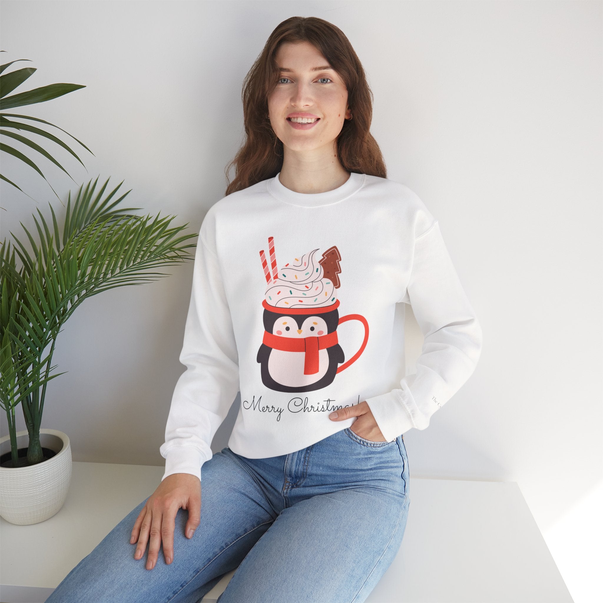 Merry Christmas Penguin Holiday Sweater
