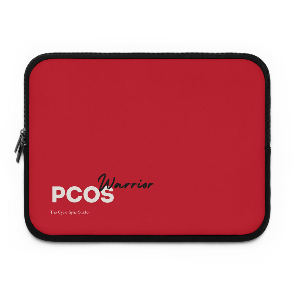 PCOS Warrior Laptop Sleeve