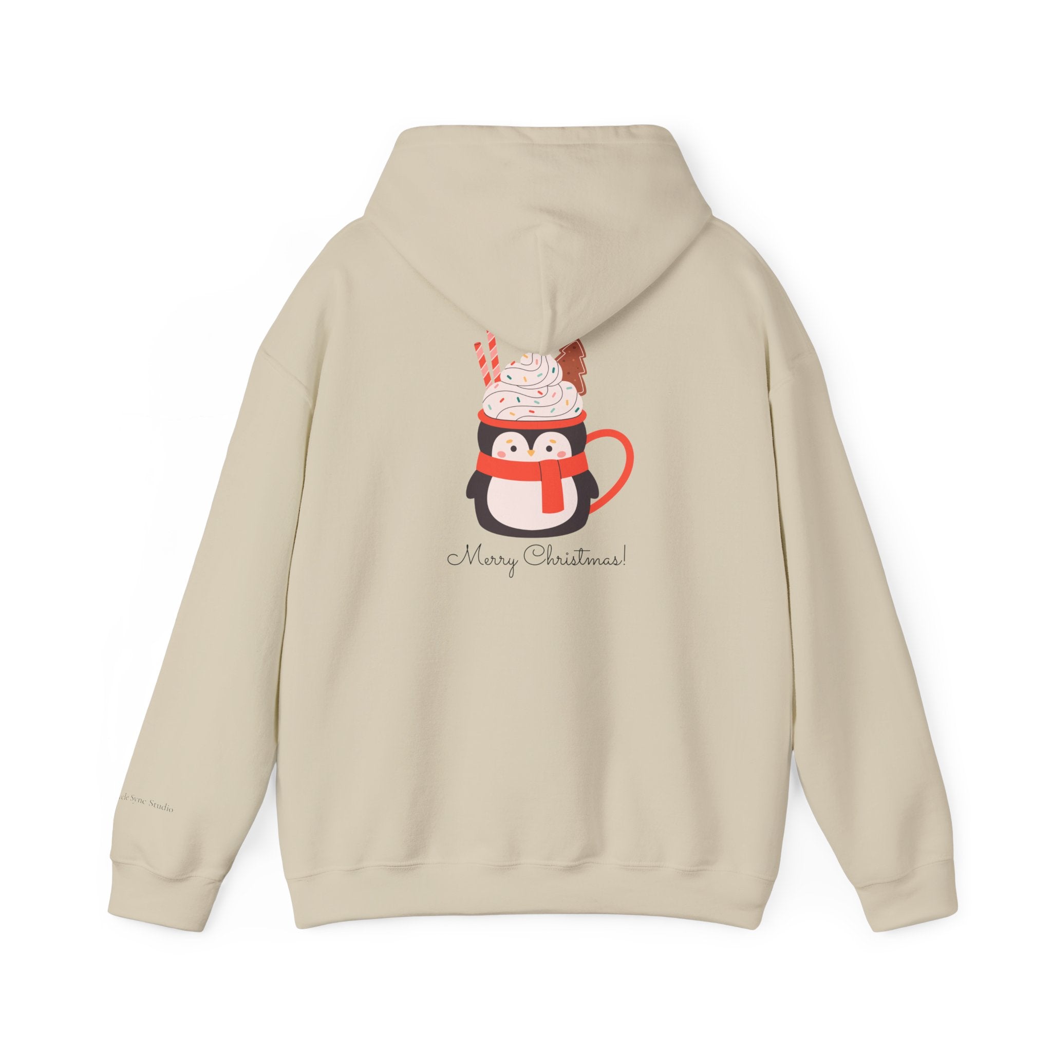 Merry Christmas Penguin Holiday Hoodie