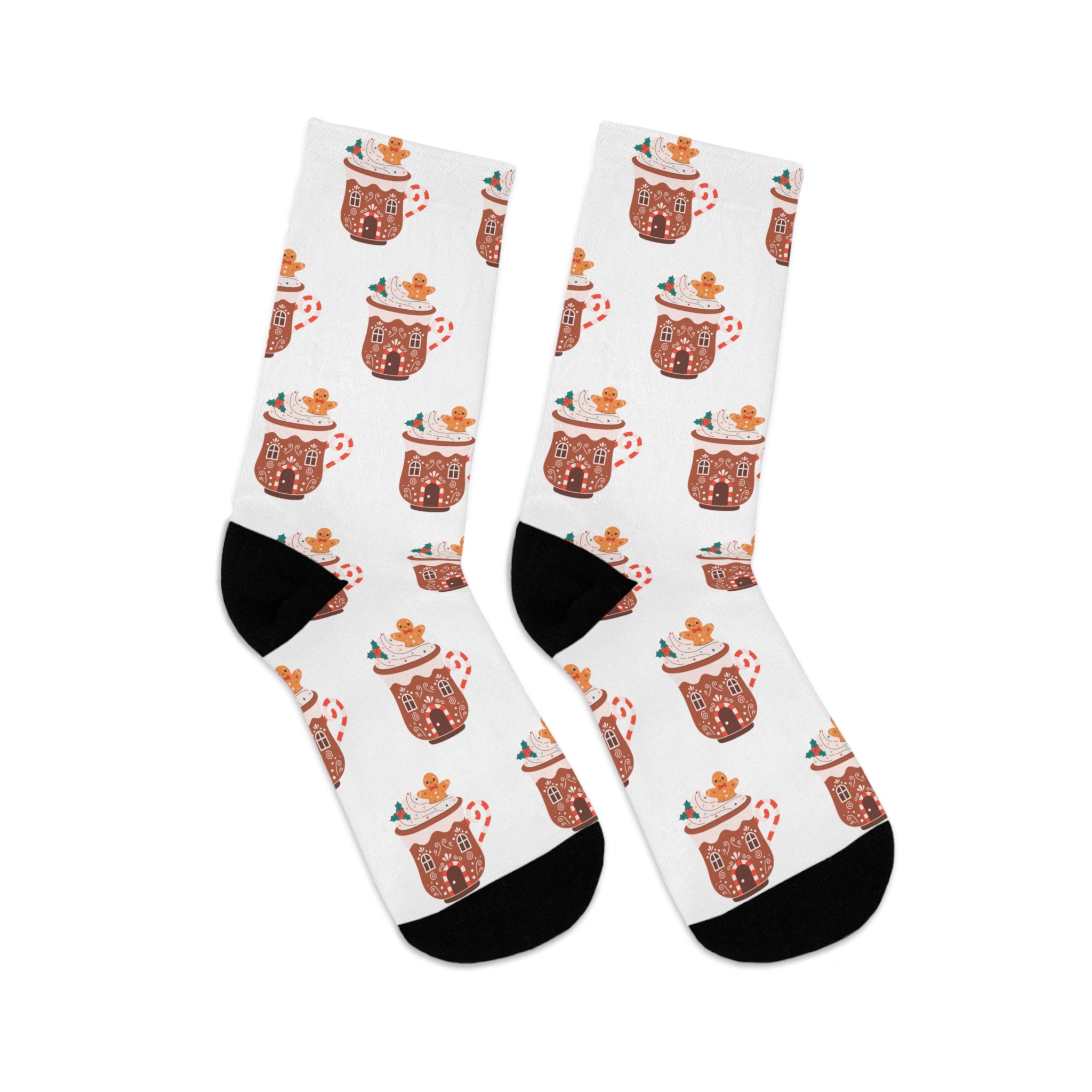 Mug Christmas Socks (Recycled) White
