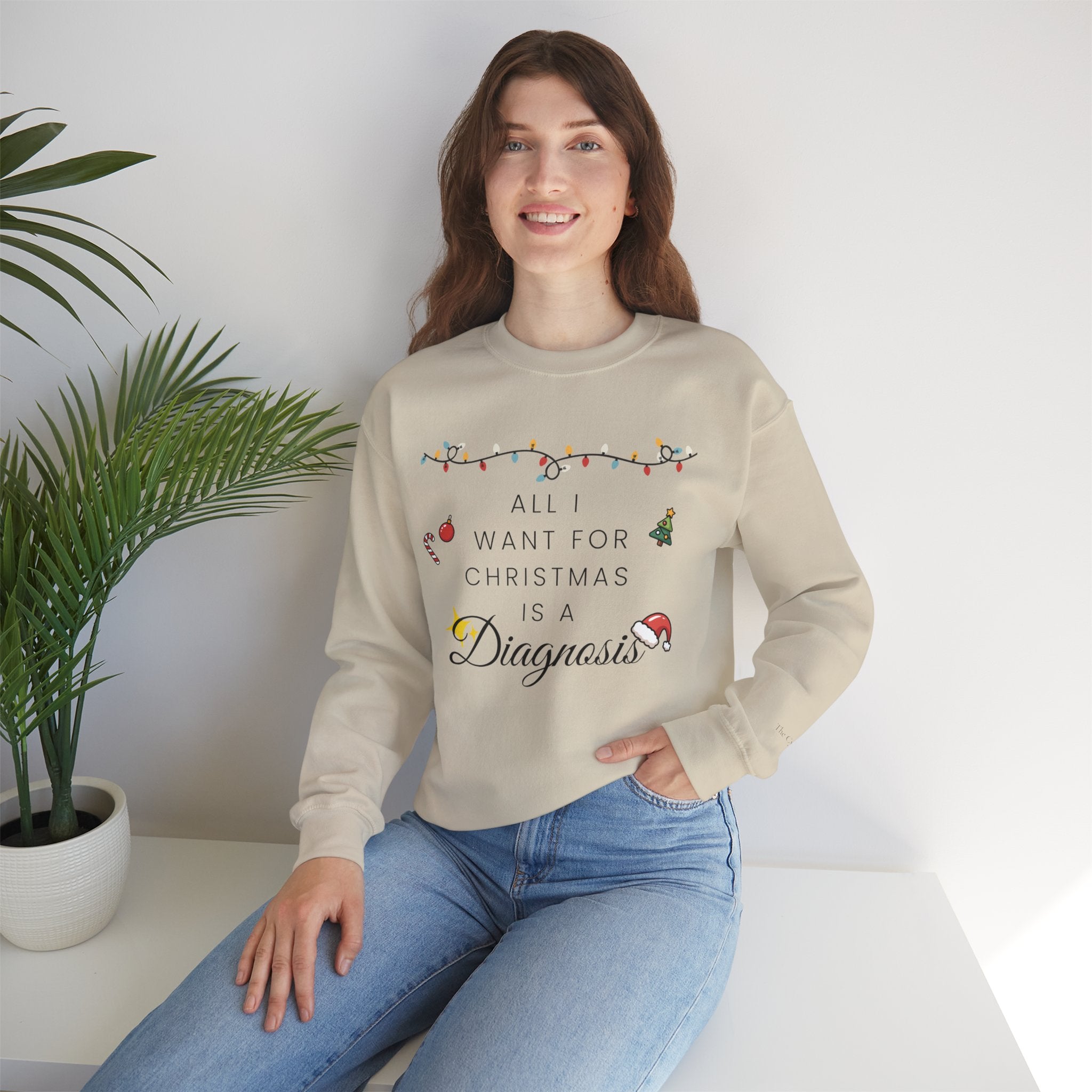'All I Want for Christmas Is a Diagnosis' Holiday Sweater