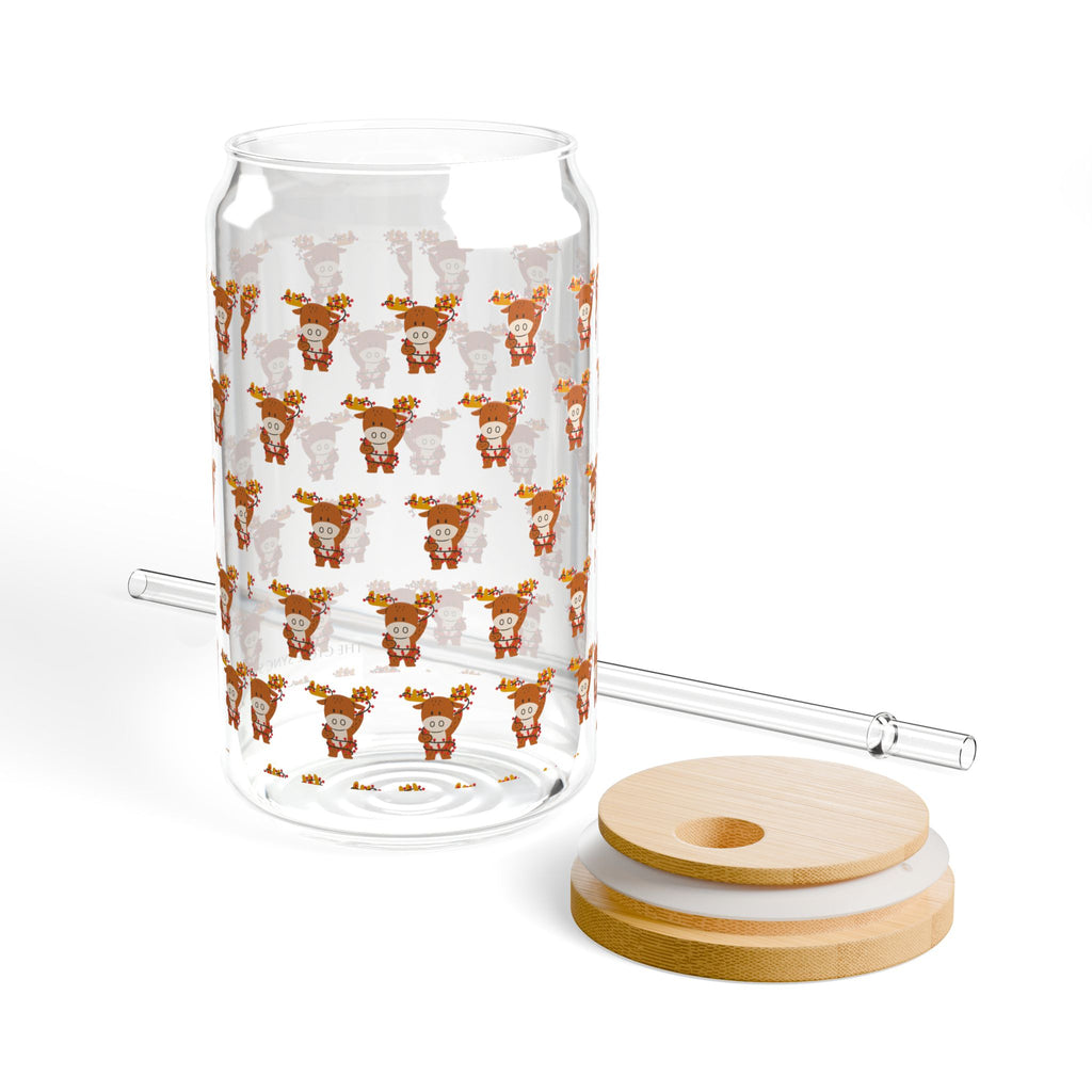 Reindeer Sipper, Reusable Tumbler