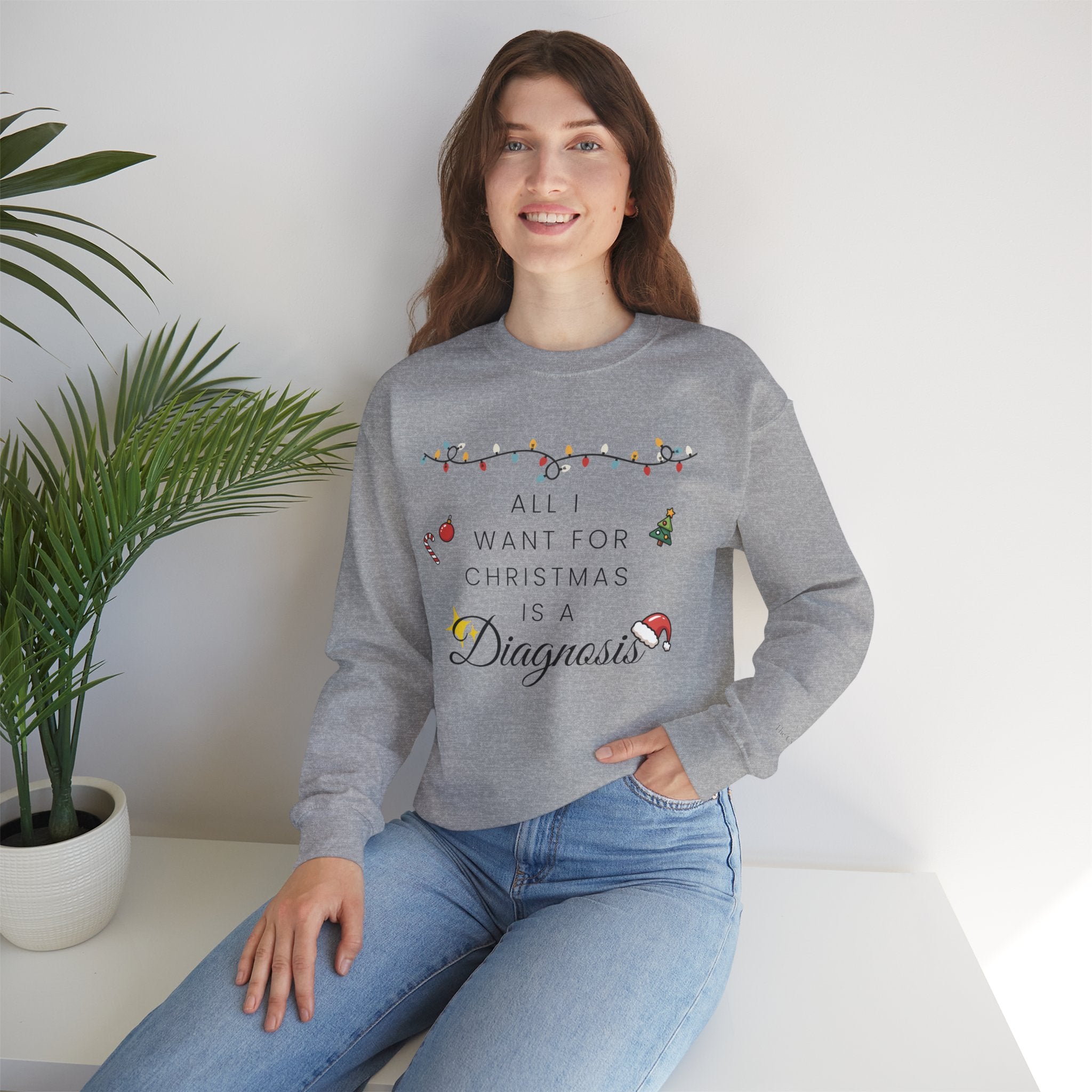 'All I Want for Christmas Is a Diagnosis' Holiday Sweater
