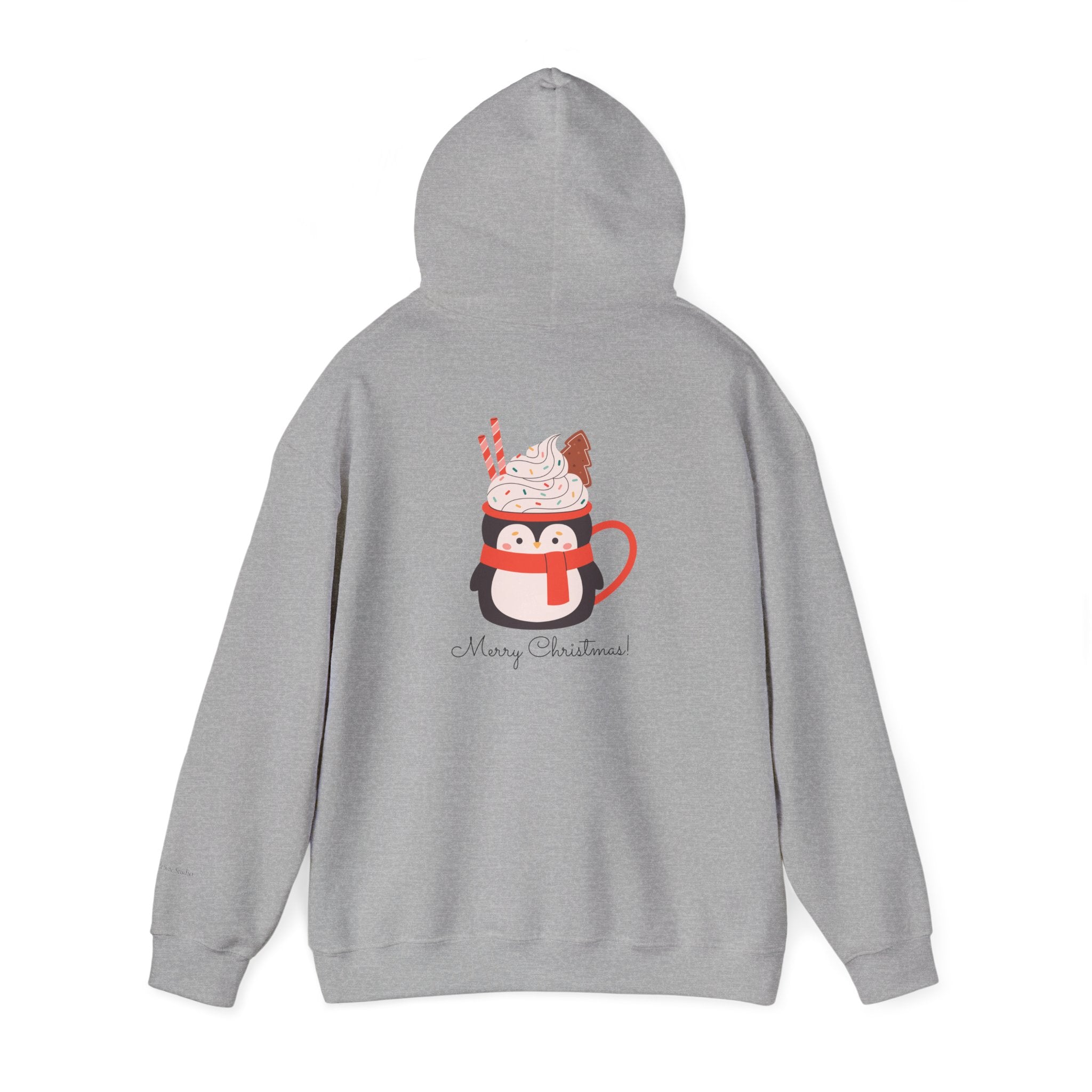 Merry Christmas Penguin Holiday Hoodie