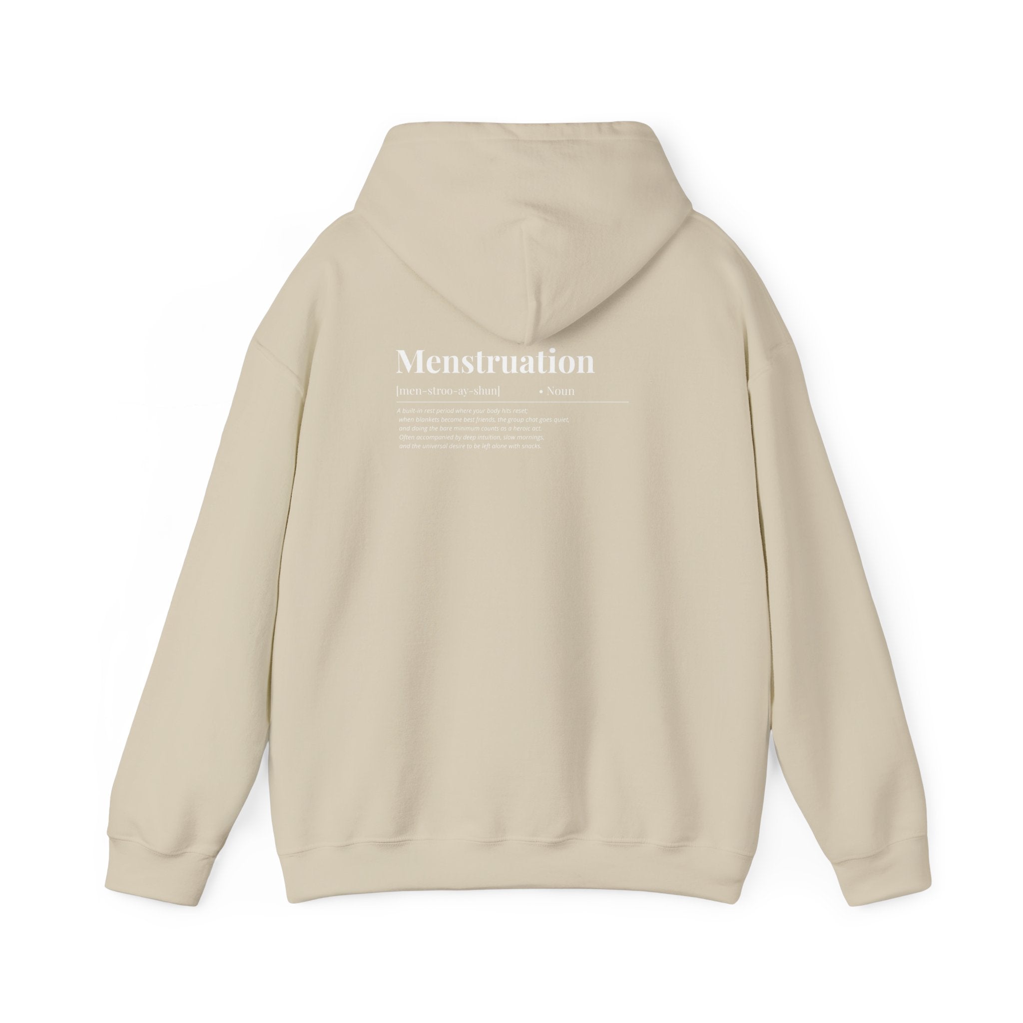 Menstruation Definition Hoodie (W)