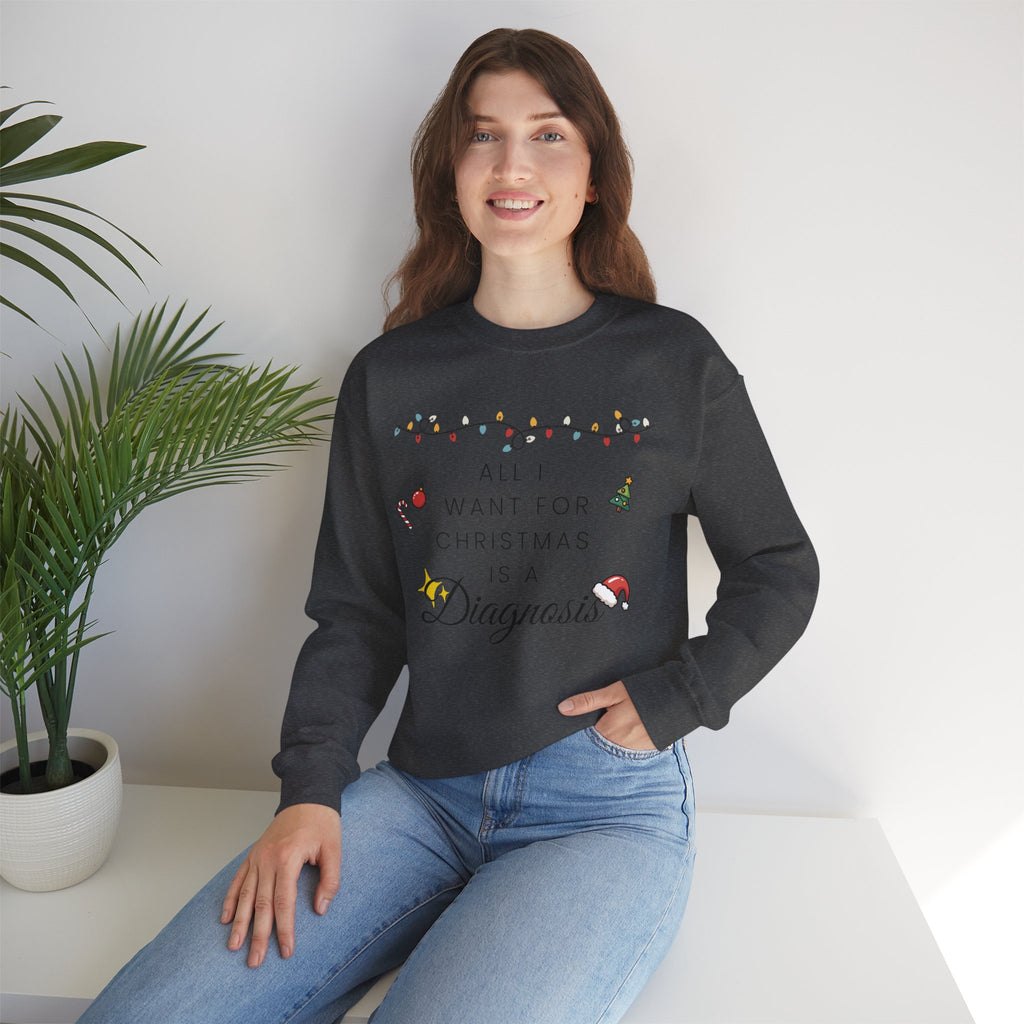 'All I Want for Christmas Is a Diagnosis' Holiday Sweater