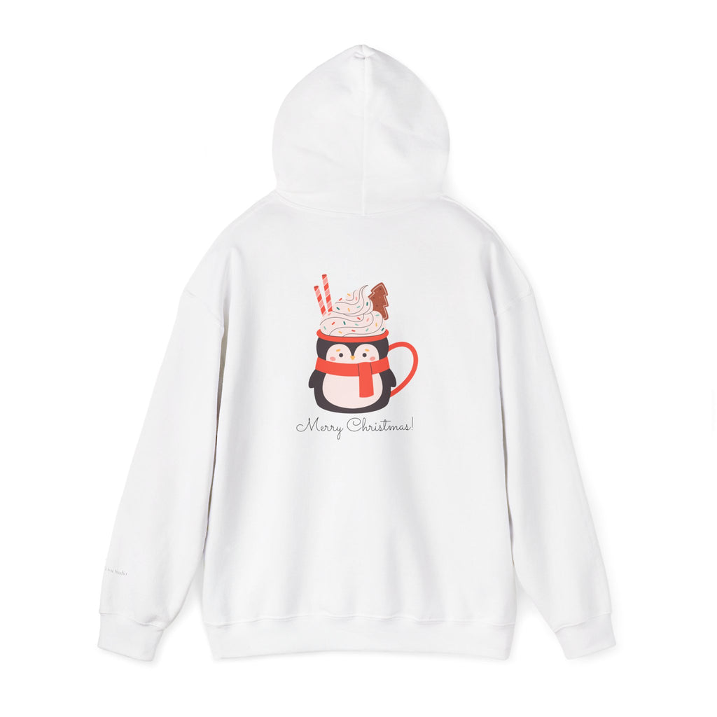 Merry Christmas Penguin Holiday Hoodie