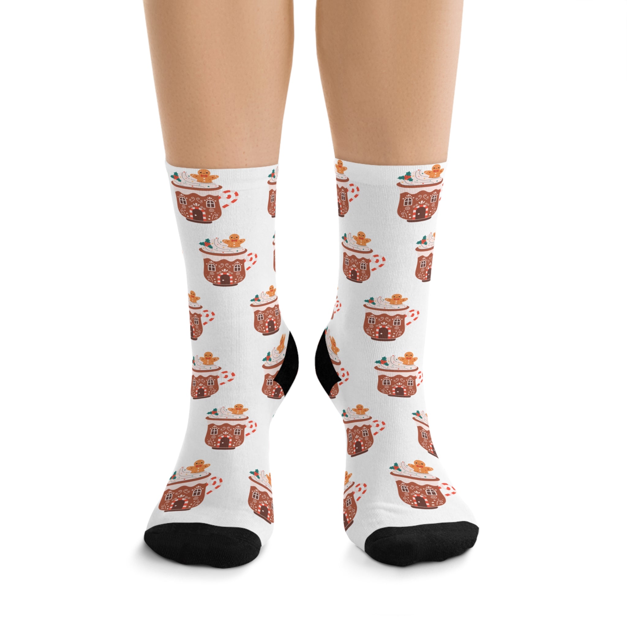 Mug Christmas Socks (Recycled) White