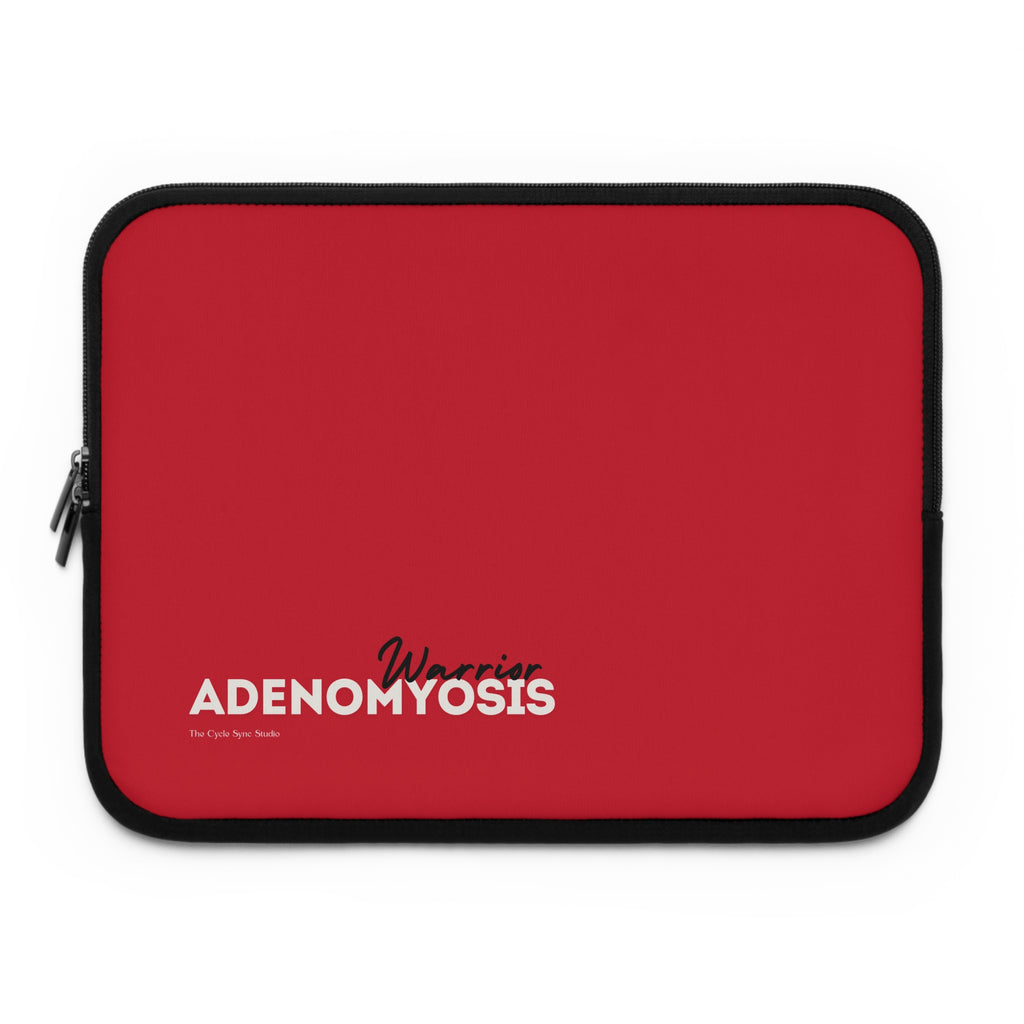 Adenomyosis Warrior Laptop Sleeve