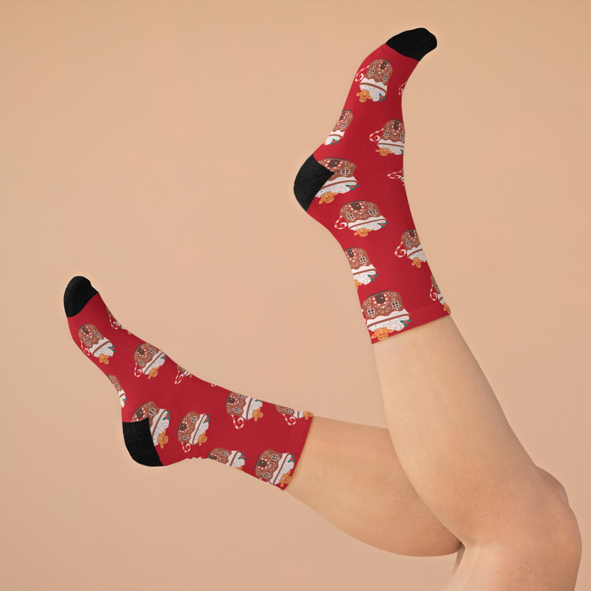 Mug Christmas Socks (Recycled) Red