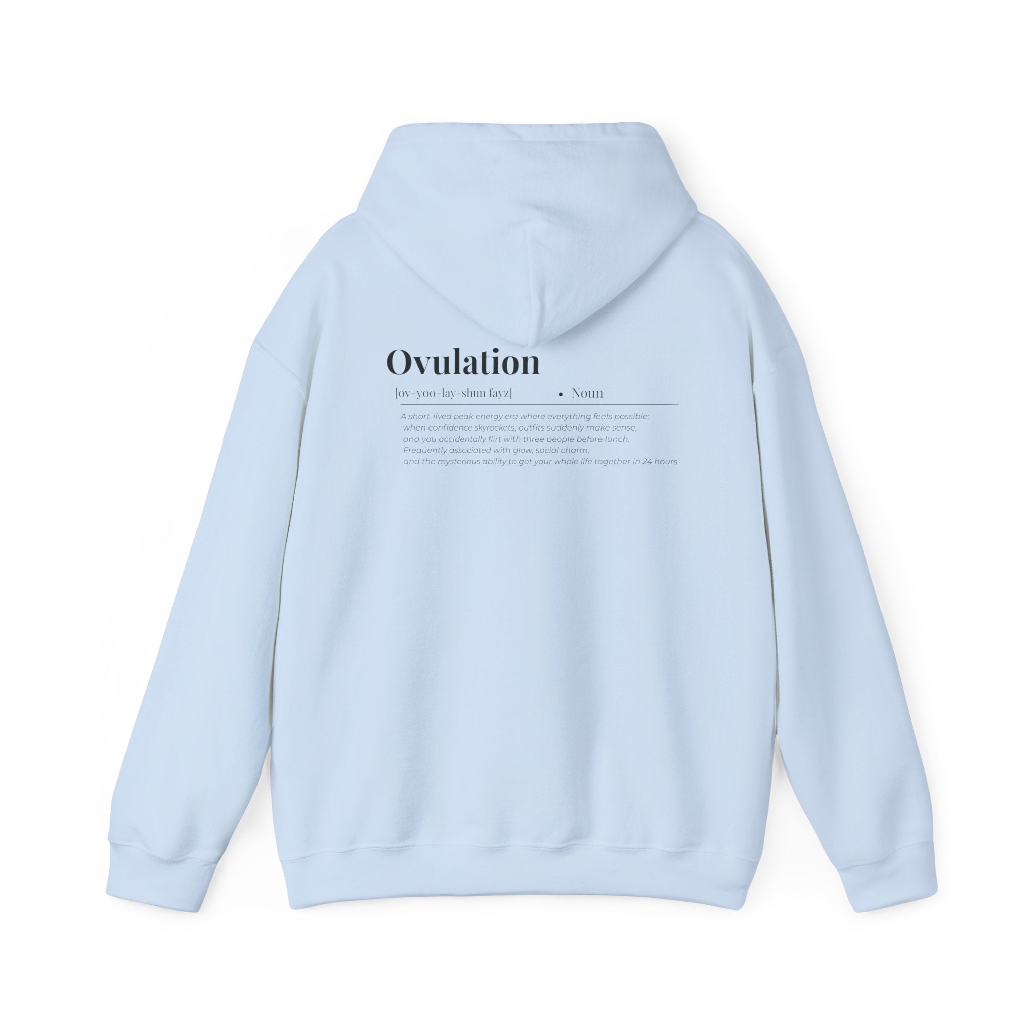 Ovulation Definition Hoodie (Z)