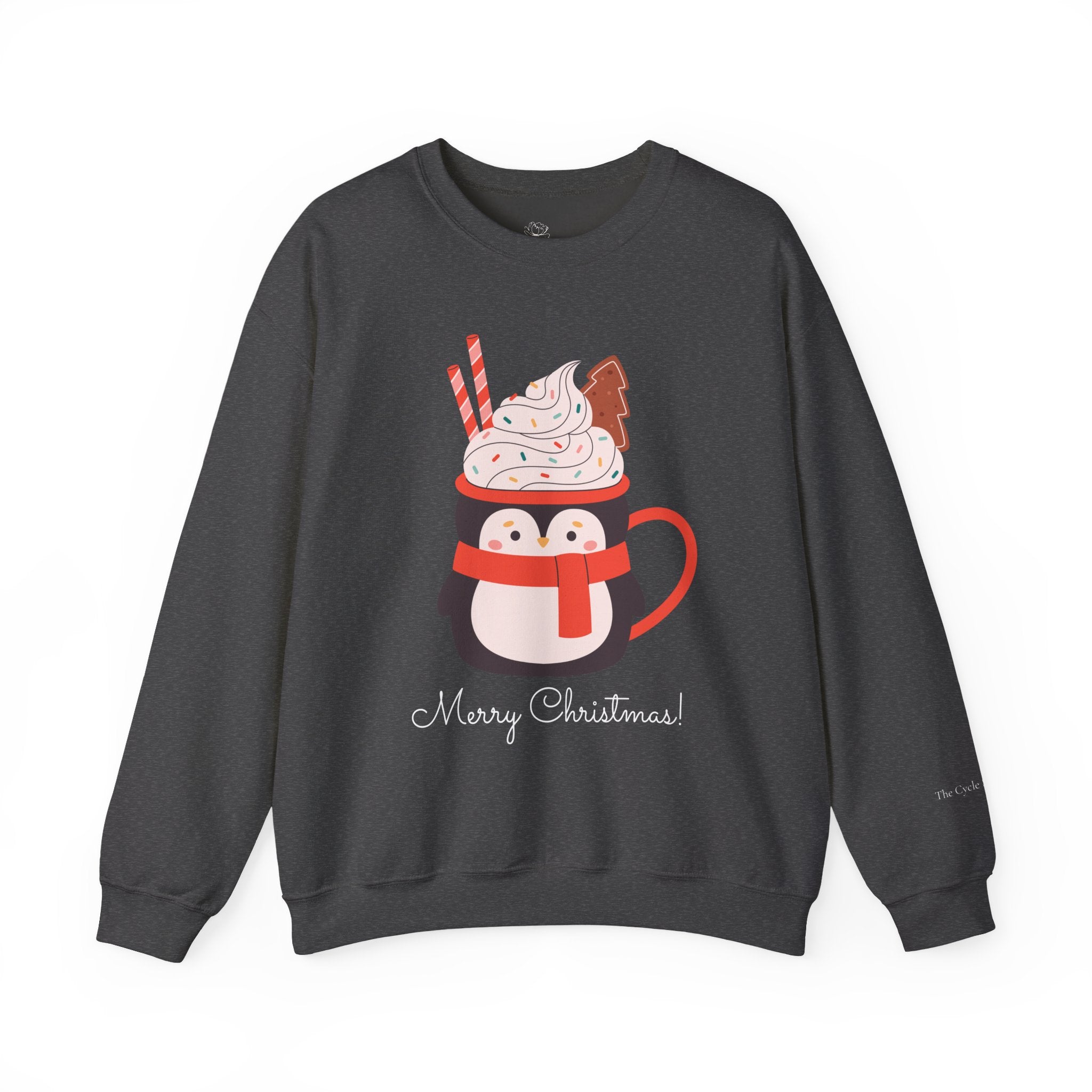 Merry Christmas Penguin Holiday Sweater (W)