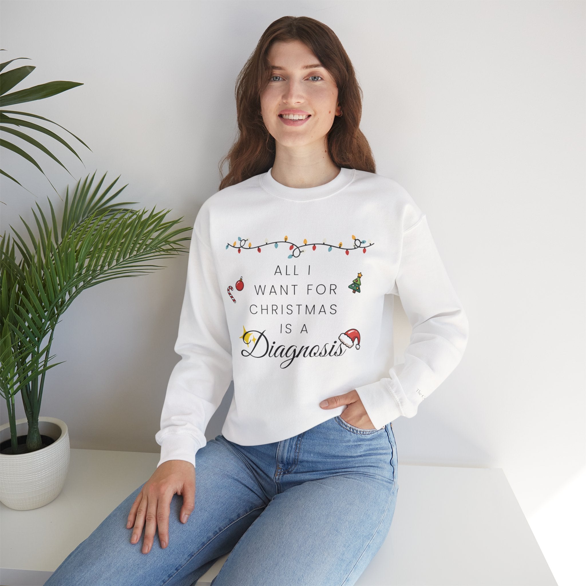 'All I Want for Christmas Is a Diagnosis' Holiday Sweater